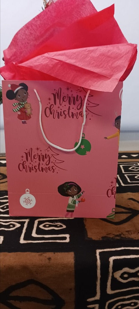 Merry Christmas Girl Giftbag