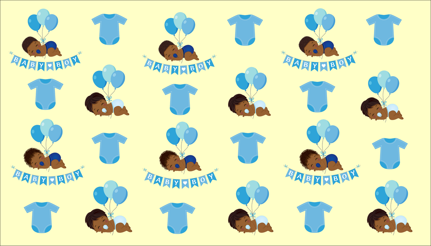 Welcome Baby Boy GiftWrap